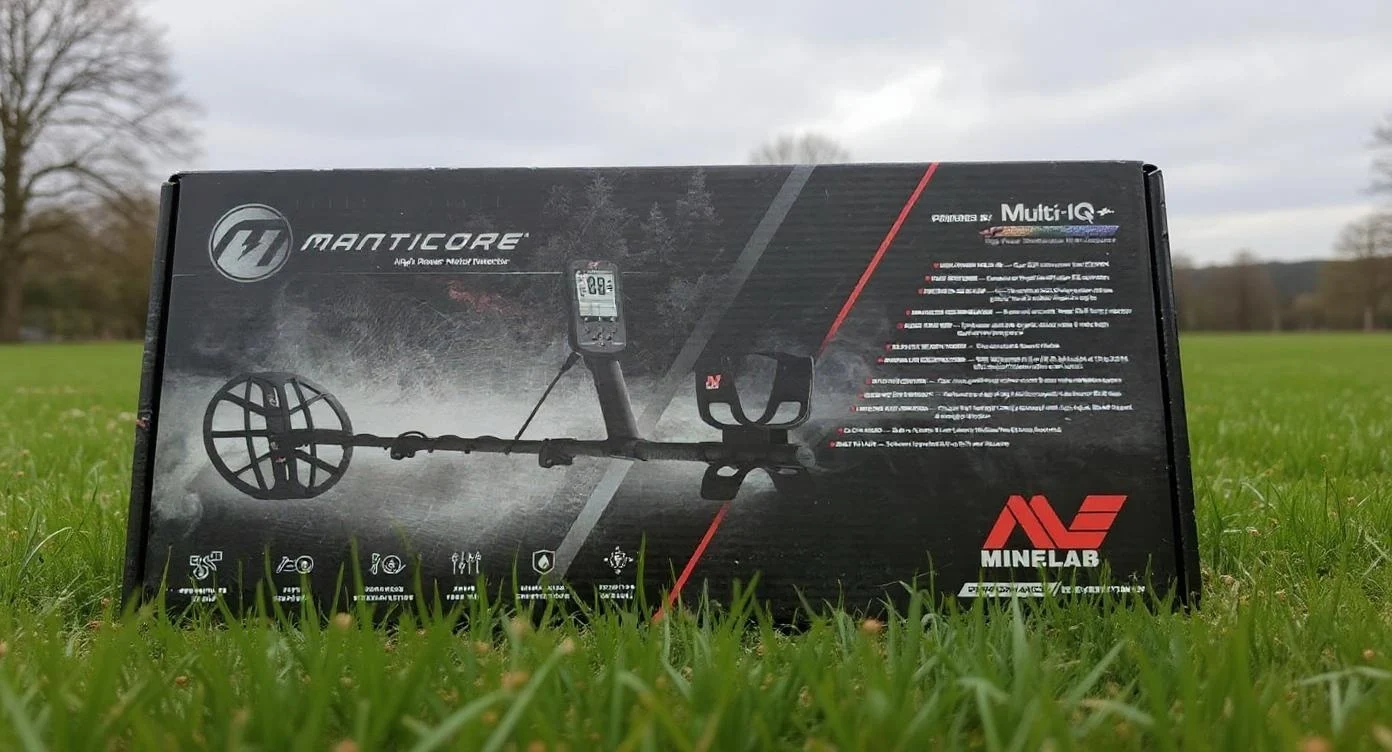 Minelab Manticore metal detector comparison image