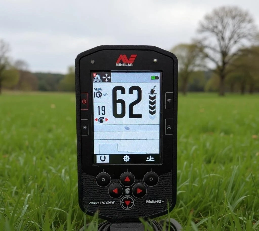 Minelab Manticore metal detector field testing image