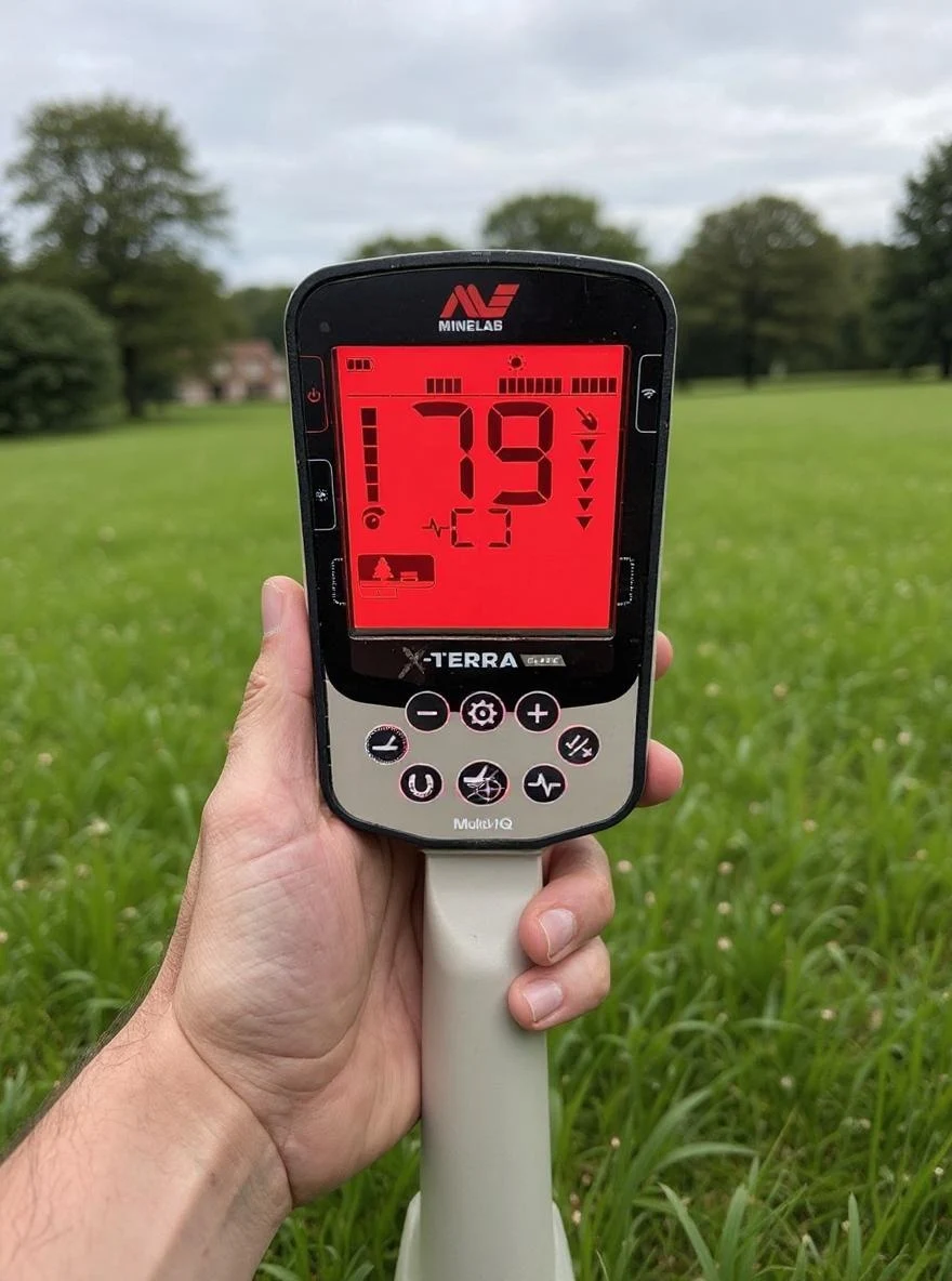 Minelab X-Terra Elite metal detector field performance image