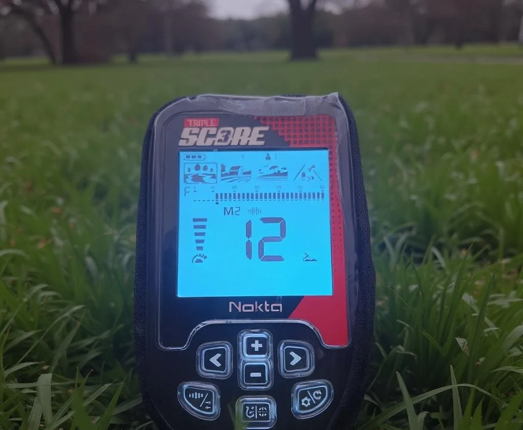 Nokta Triple Score metal detector comparison image